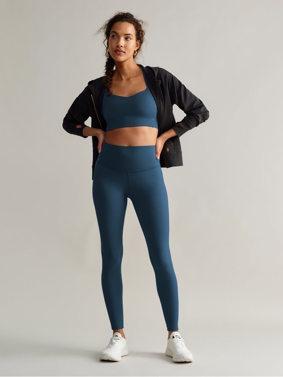 RHONE Pants - Rhone Revive™ 7/8 Legging in Blue Orion Small
